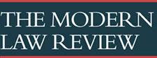 Modern Law Review logo