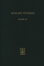 Mozart Studien Band 19