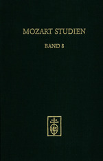 Mozart Studien Band 8