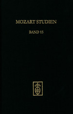 Mozart Studien Band 15