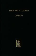 Mozart Studien Band 10