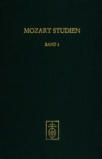 Mozart Studien Band 1