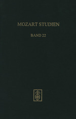 Mozart Studien Band 22