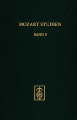 Mozart Studien Band 3